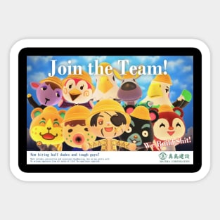 JOIN THE TEAM! Sticker